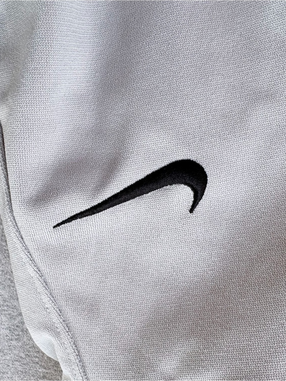 Nike BSBL High Baseball Pants Knickers Gray Men's Size L Belt Loop - Picture 4 of 9